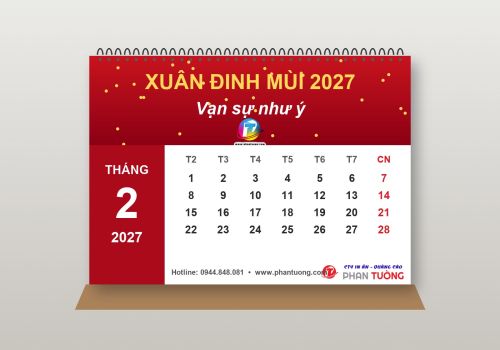 Lịch để bàn cá nhân