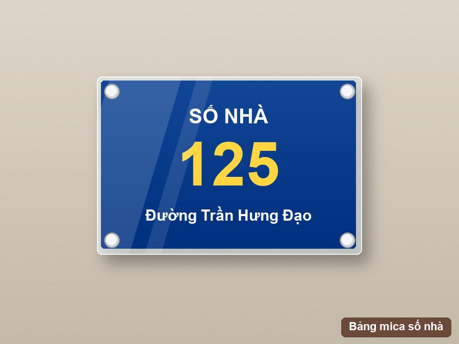 Bảng mica – Phan Tường Long Xuyên An Giang