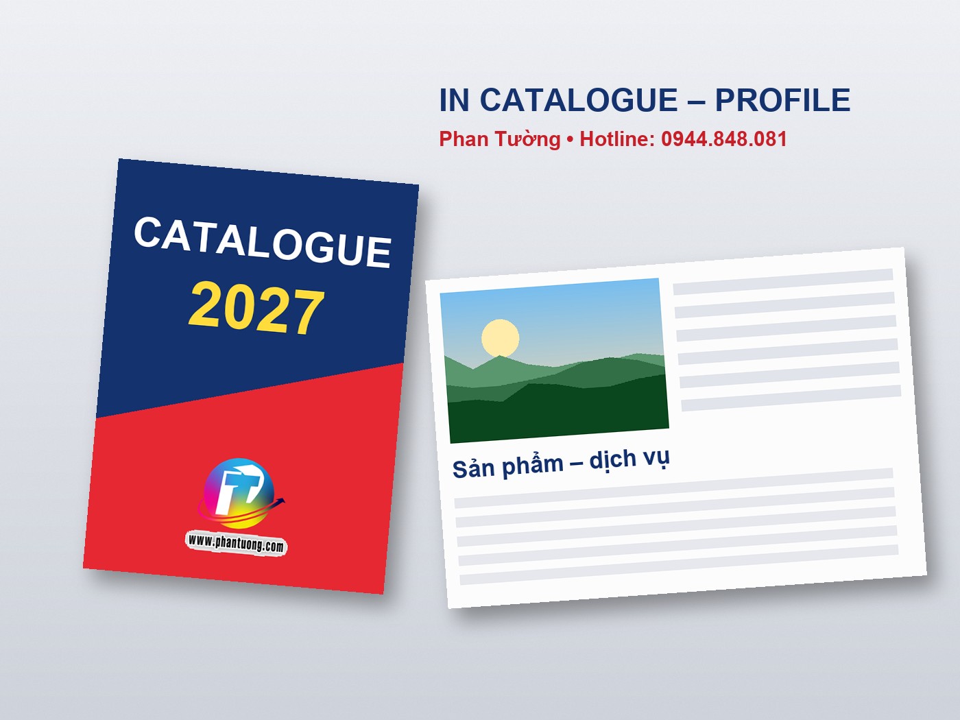 In catalogue, profile công ty – Phan Tường